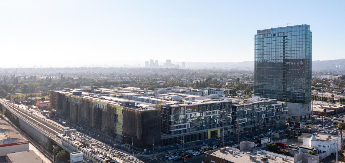 The curtain starts to lift at the Cumulus District's VOX apartments